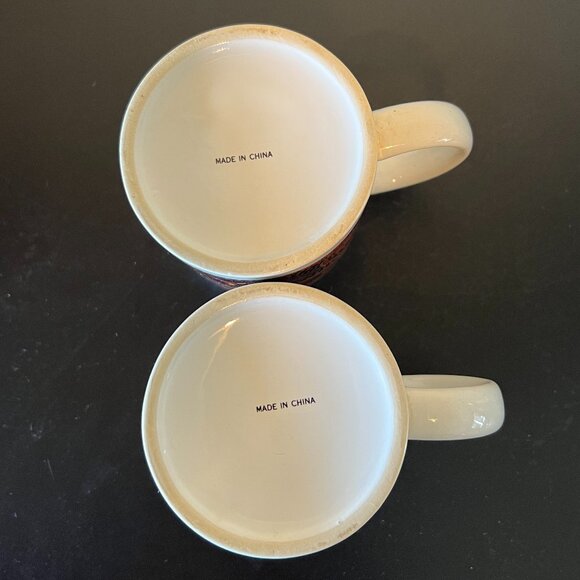 Set of 2 Australia Aboriginal Dot Painting DreamTime Art Inspired Ceramic Mugs - Picture 14 of 14